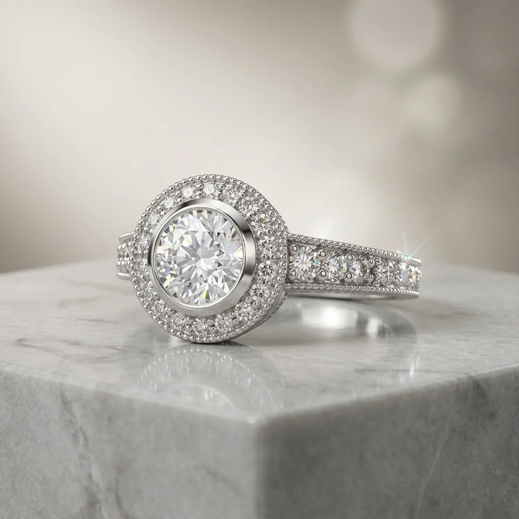 Round Diamond Engagement Ring