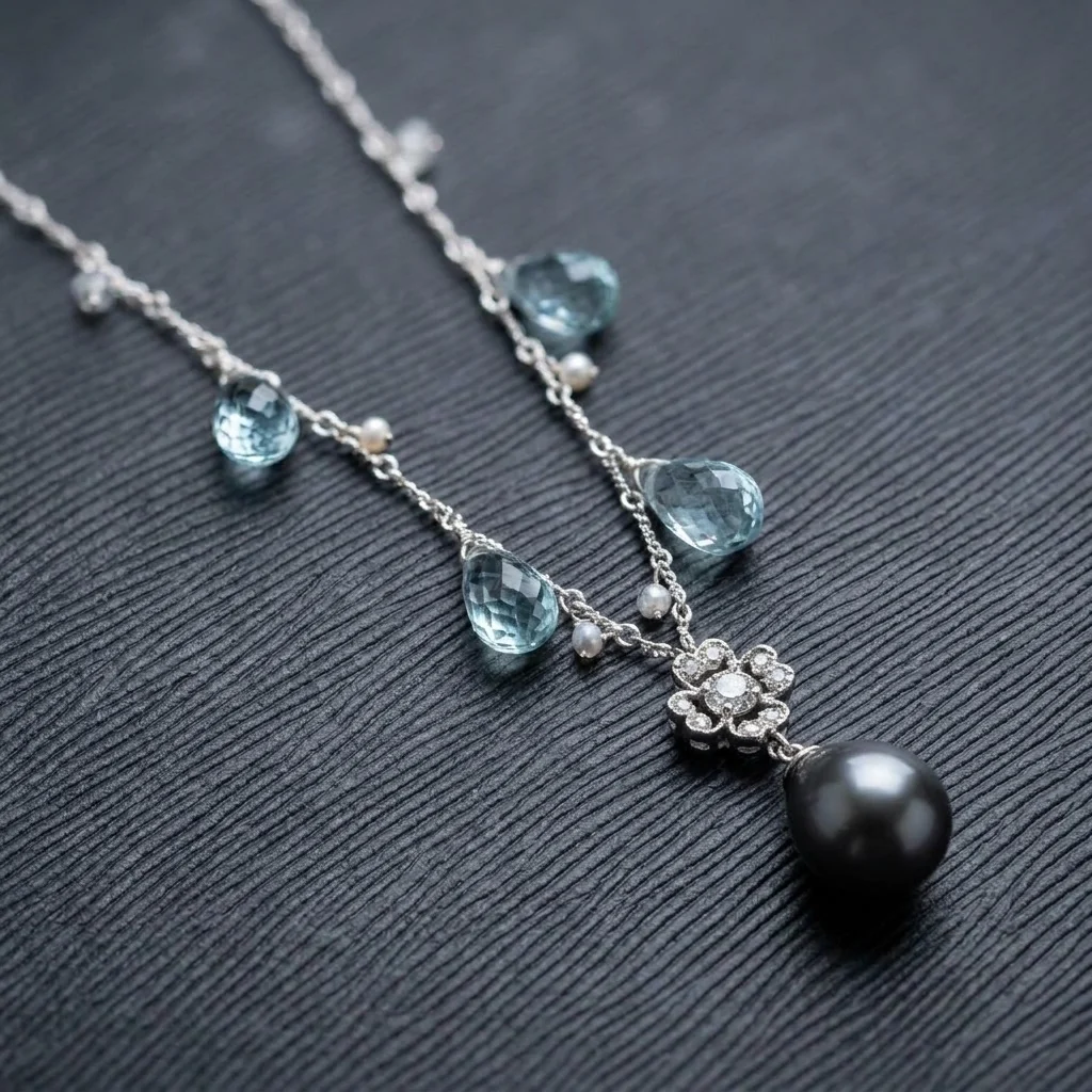 South Sea Pearl Necklace 18K White Gold